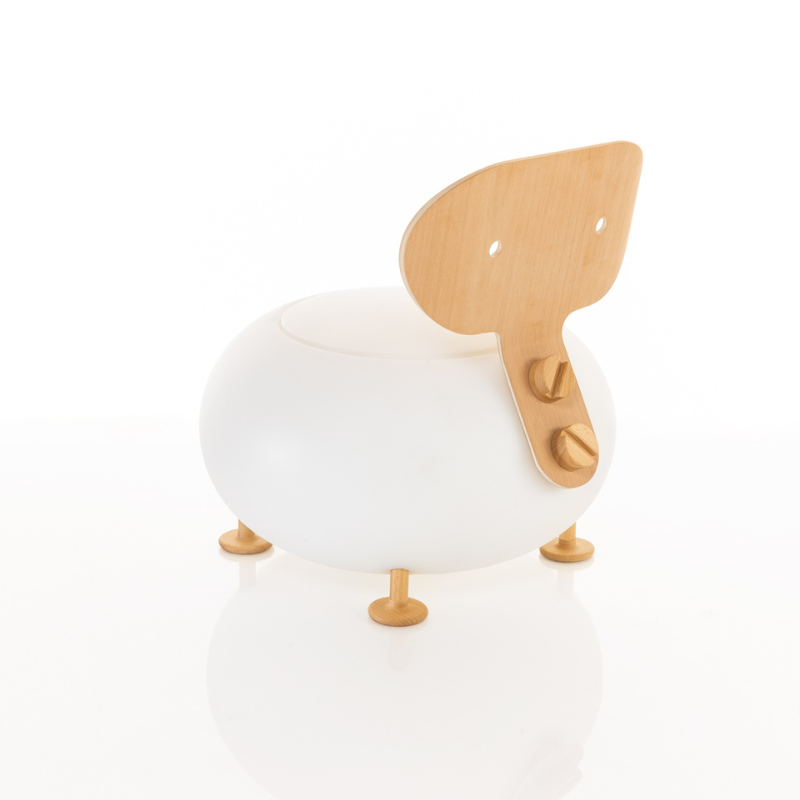 Candy chair from the left side