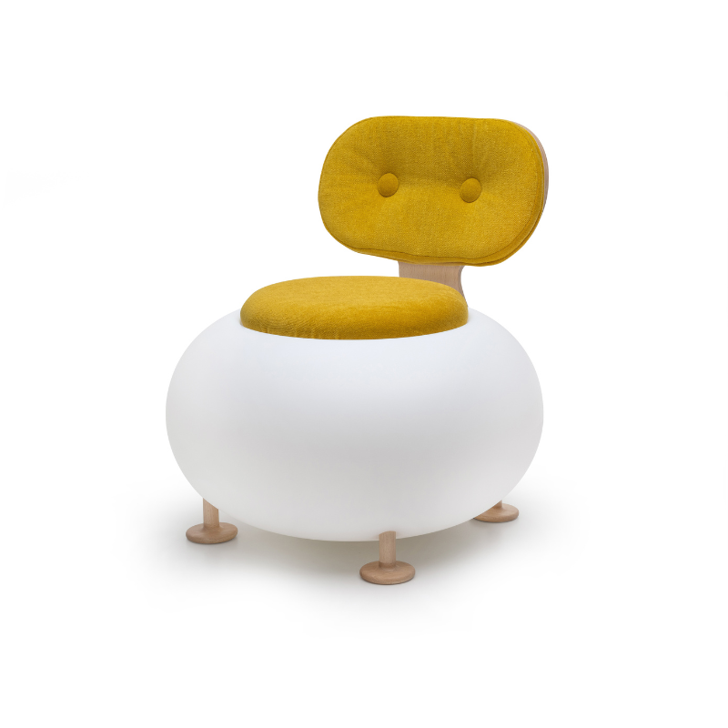 CANDY chair - yellow