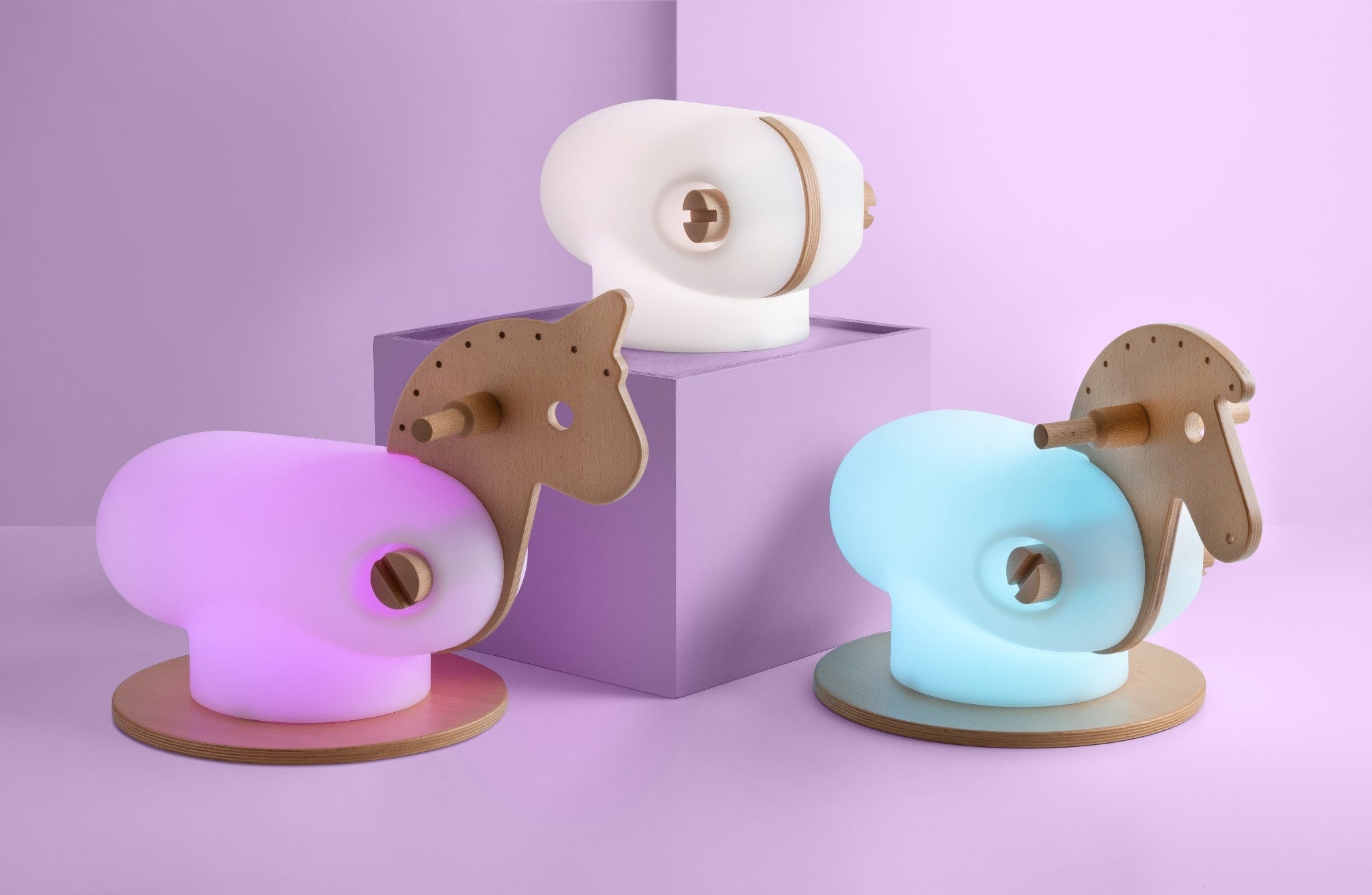 Lampada HAPPY - Unicorno